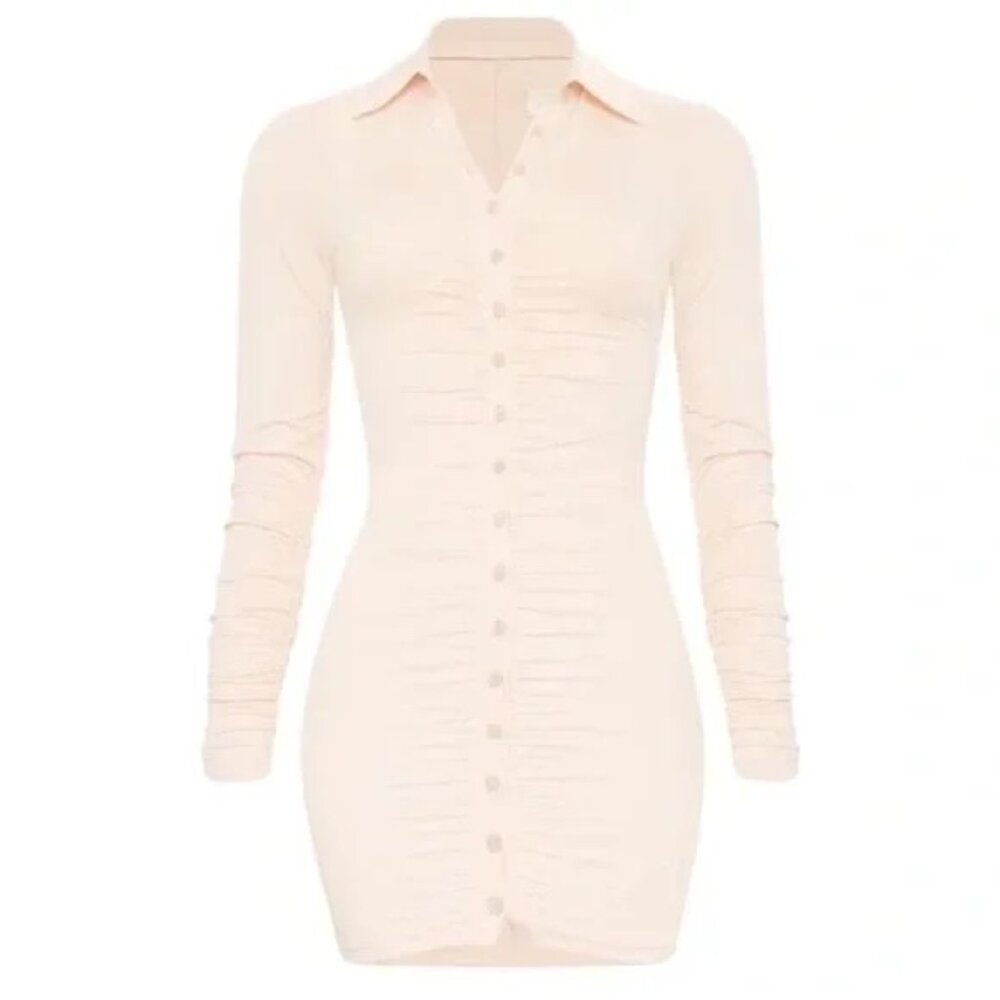 Leau — Berlin Button Mini Dress (NWOT)